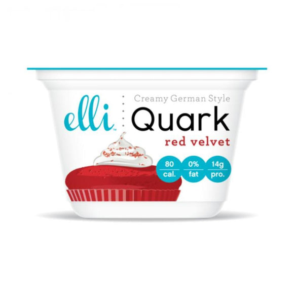 ELLI QUARK: Creamy German Style Red Velvet Yogurt, 6 oz