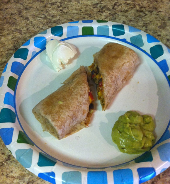 EVOL: Steak Fajita Guacamole Burrito, 7 oz