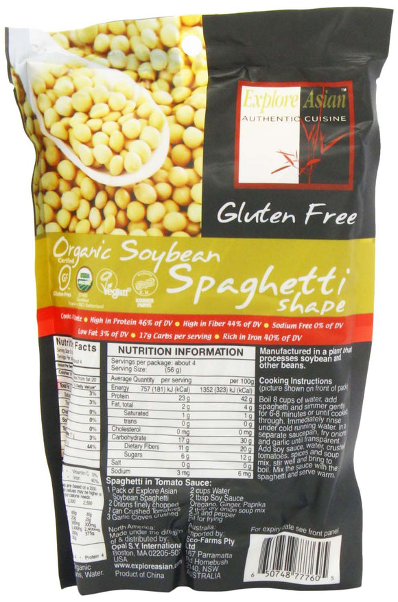 EXPLORE ASIAN: Organic Soybean Spaghetti, 7.05 oz