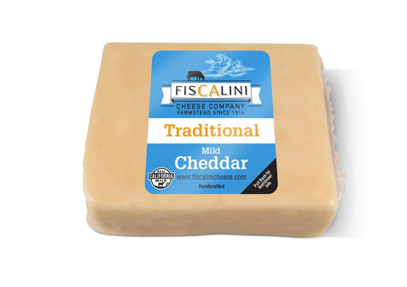 FISCALINI: Cheese Cheddar Mild Traditional, 8 oz