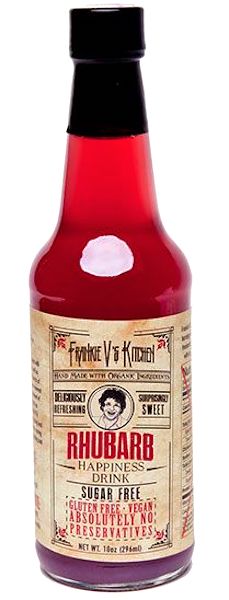 FRANKIE V'S: Kitchen Happiness Drink Rhubarb, 10 oz