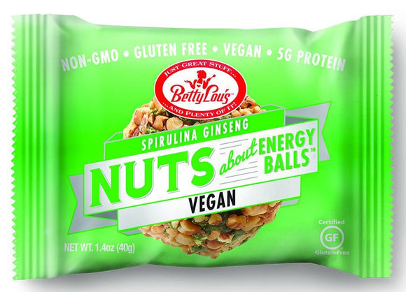 BETTY LOUS: Spirulina Ginseng Balls, 1.4 oz