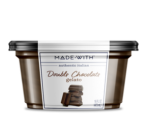 MADE WITH: Double Chocolate Italian Gelato, 16 oz