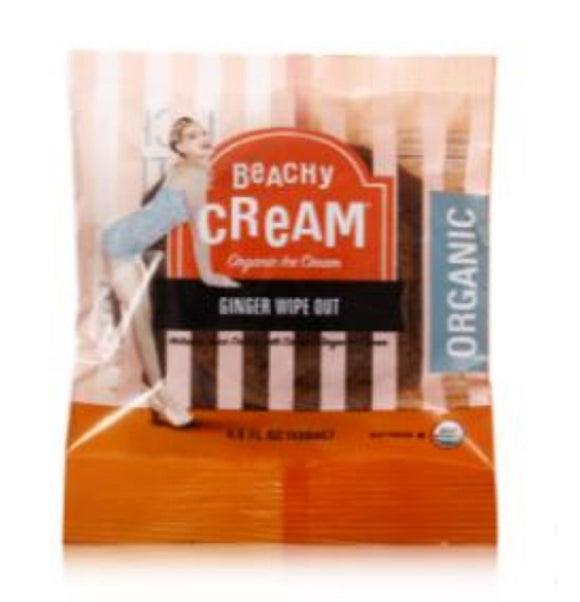 BEACHY CREAM: Ginger Wipe Out Ice Cream Sandwich, 4.6 oz