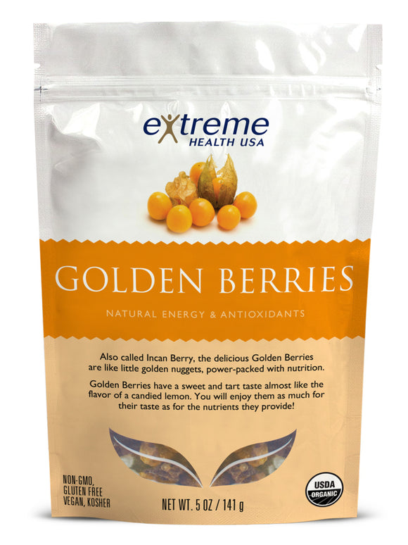 EXTREME HEALTH USA: Organic Golden Berries, 5 oz