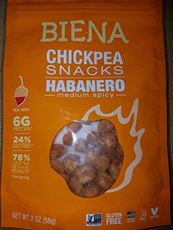 BIENA: Chickpea Snack Habanero, 2 oz
