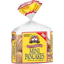 DE WAFELBAKKERS: Whole Grain Mini Pancakes, 11.6 oz