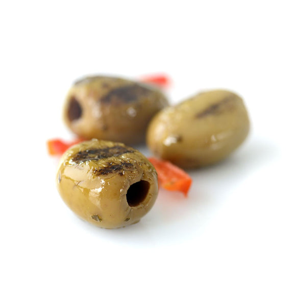 DELALLO: Seasoned Grilled Olive, 5 lb