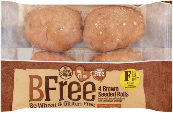 BFREE: Brown Seeded Rolls, 8.46 oz