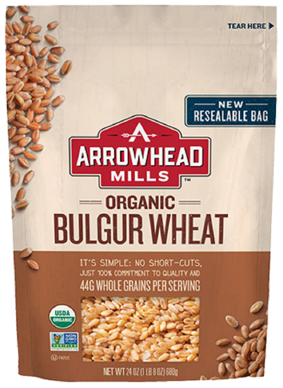 ARROWHEAD MILLS: Organic Bulgur Grain, 50 lb