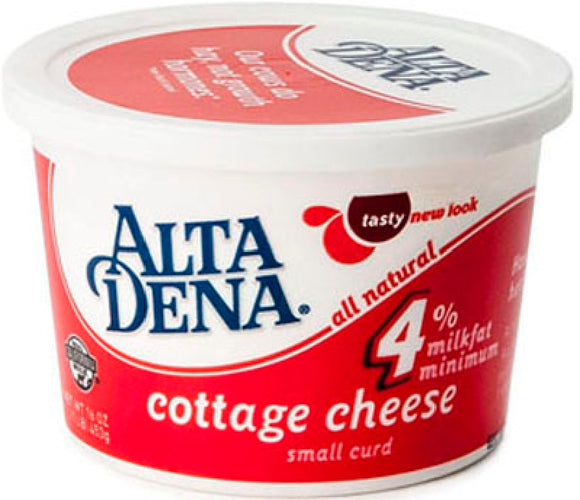 ALTA DENA: Cottage Cheese Small Curd, 16 oz