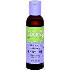 AURA CACIA: Baby Oil Org Calming, 4 oz