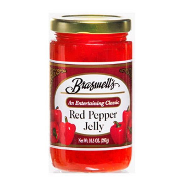 BRASWELL'S: All Natural Jelly Red Pepper, 10.5 oz