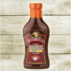 MARGARITAVILLE: BBQ Sauce Carribean Sweet & Spicy, 17.5 oz