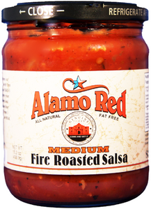 ALAMO RED: Fire Roasted Salsa Medium, 15.2 oz