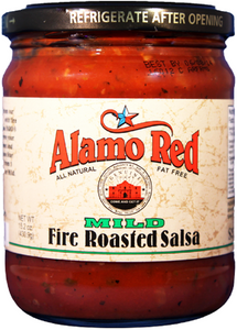 ALAMO RED: Fire Roasted Salsa Mild, 15.2 oz