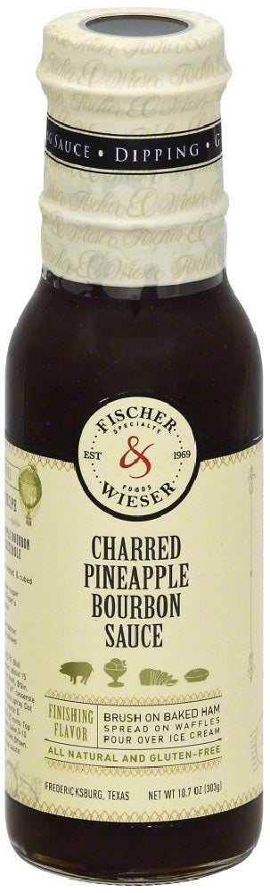 FISCHER & WIESER: Sauce Pineapple & Bourbon, 10.7 oz