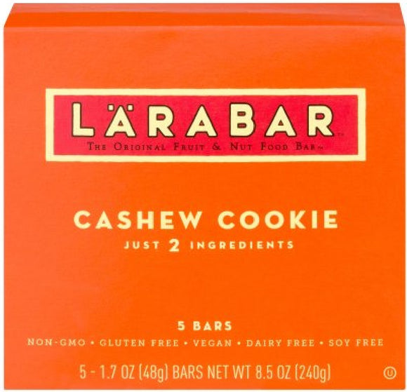 LARABAR: Cookie Cashew 5 Counts, 1.7 oz