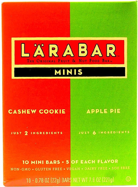 LARABAR: Cookie Mini Applepie Cashew, 7.8 oz
