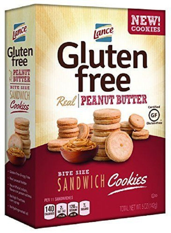 LANCE: Cookie Peanut Butter Gluten Free, 5 oz