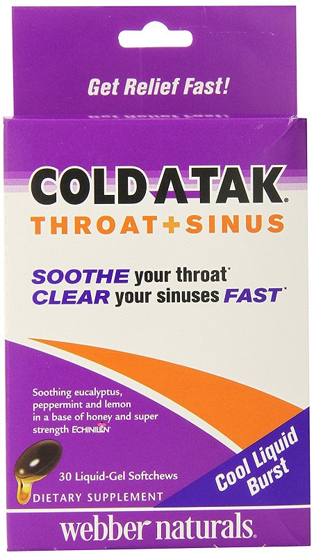 COLD A TAK: Throat + Sinus, 30 sg