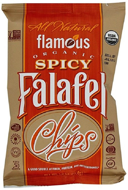 FLAMOUS: Chip-Falafel Spicy, 1.6 oz