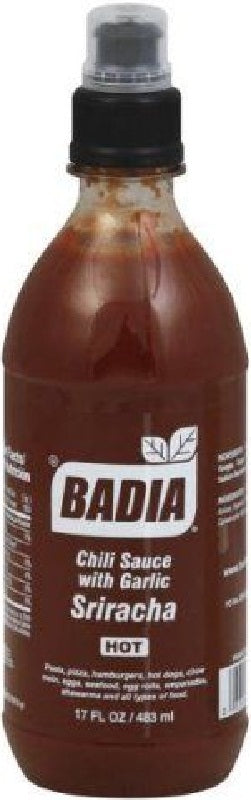 BADIA: Chili Sriracha Sauce, 17 oz