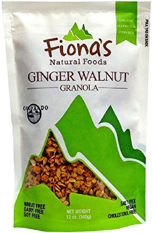 FIONAS: Granola Ginger Walnut, 12 oz
