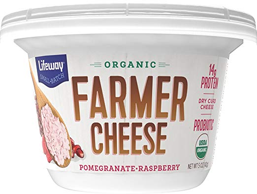 LIFEWAY: Organic Cheese Cup Pomegranate Raspberry, 5 oz