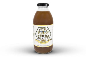 BUSY BEE YERBA MATE: Bevarage Honey Mint, 16 oz