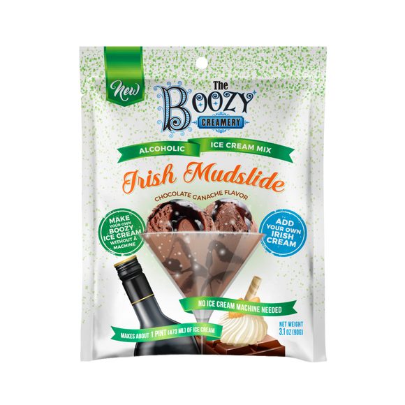 CURIOUS CREAMERY: Mix Ice Cream Alcoholic Mudslide, 3.1 oz