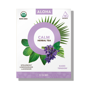 ALOHA: Calm Tea 15 Tea Bags, 1.35 oz