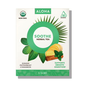 ALOHA: Soothe Tea 15 Tea Bags, 1.35 oz