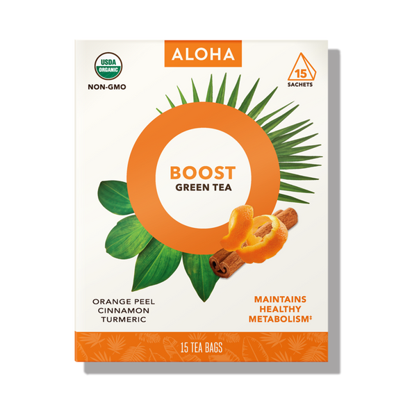 ALOHA: Boost Tea 15 Tea Bags, 1.35 oz