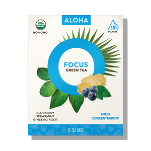 ALOHA: Focus Tea 15 Tea Bags, 1.35