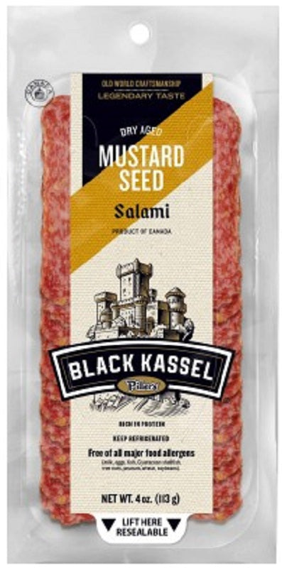 BLACK KASSEL: Salami Mustard Seed Slice, 4 oz
