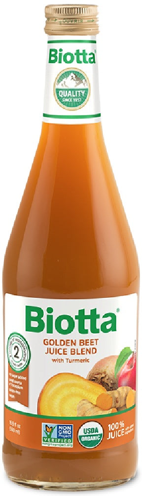 BIOTTA: Golden Beet Turmeric Juice, 16.9 oz
