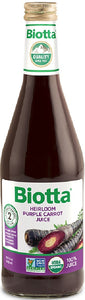 BIOTTA: Heirloom Purple Carrot Juice, 16.9 oz