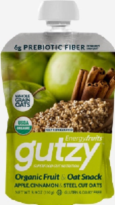 ENERGYFRUITS: Oats Steel Cut Apple Cinnamon, 3.9 oz