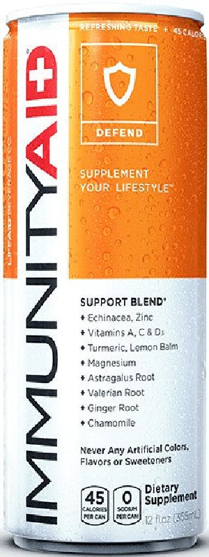 LIFEAID BEVERAGE: Immunity aid Defend Pack of 4, 48 oz
