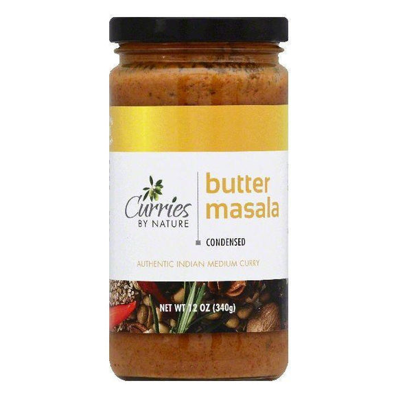 CURRIES BY NATURE: Sauce Curry Butter Masala, 12 oz