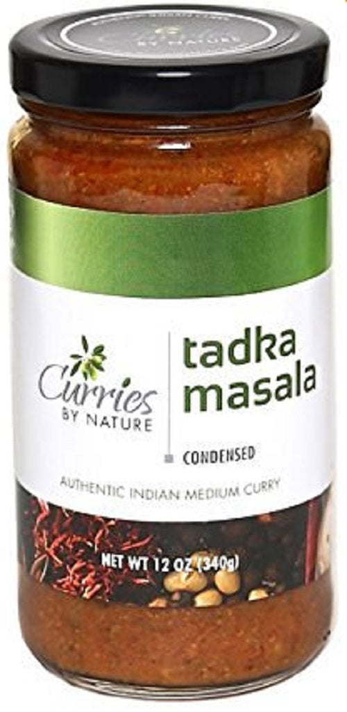 CURRIES BY NATURE: Sauce Curry Tadka Masala, 12 oz