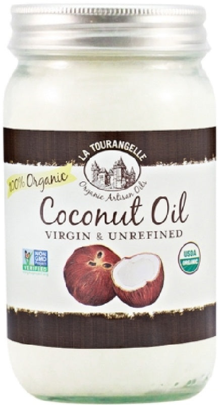 LA TOURANGELLE: Oil Coconut Virgin Organic, 30 oz