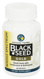 AMAZING HERBS: Black Seed Gold, 60 cp