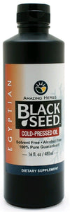 AMAZING HERBS: Black Seed Egyptian Oil, 16 oz