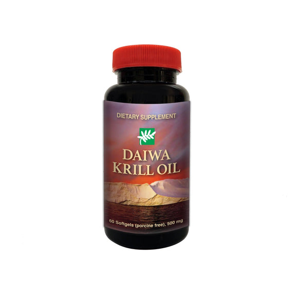 DAIWA: Krill Oil, 60 vegetarian capsules