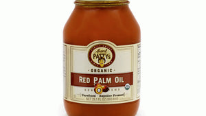 AUNT PATTY: Palm Oil Red Org, 29.1 oz