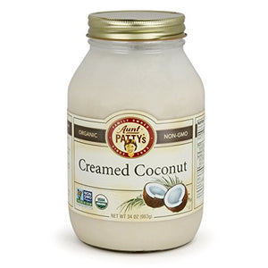 AUNT PATTY: Coconut Creamed Org, 34 oz