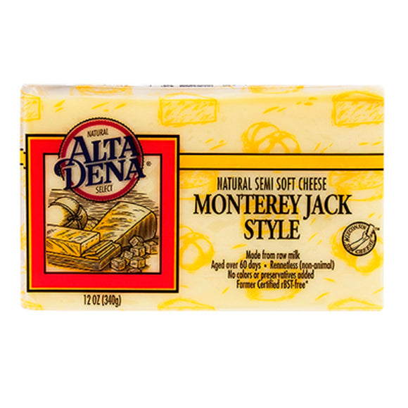 ALTA DENA: Monterey Jack Style Cheese, 12 oz