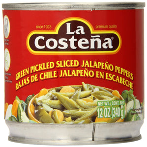 LA COSTENA: Sliced Jalapenos, 12 oz